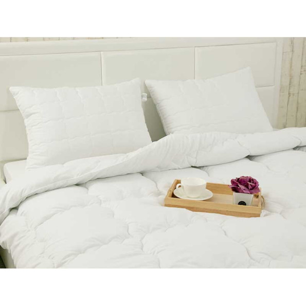 Зимнее силиконовое одеяло с ионами серебра "Warm Silver" 172х205 см -
                                                        Фото 8