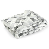 Демисезонное силиконовое одеяло "Абстракция" в полиэстере 172х205 см