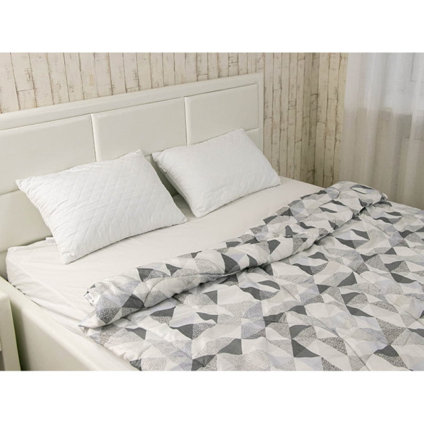 Демисезонное силиконовое одеяло "Абстракция" в полиэстере 172х205 см -
                                                        Фото 3