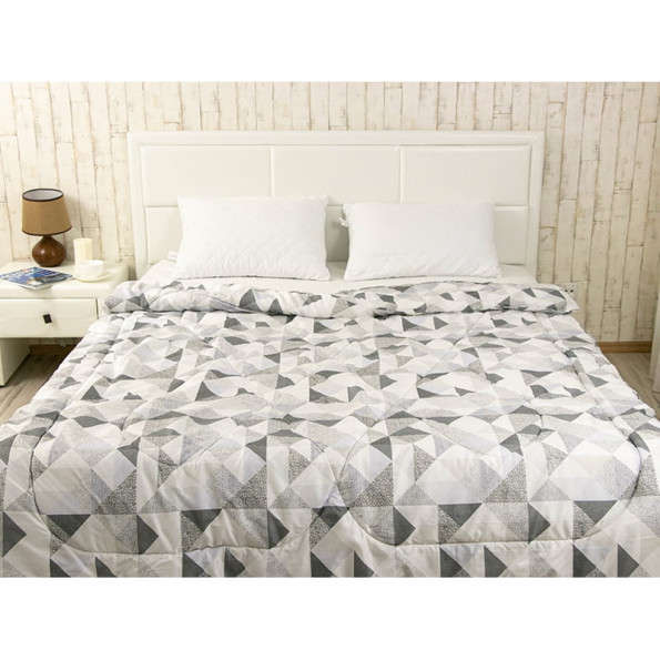 Демисезонное силиконовое одеяло "Абстракция" в полиэстере 172х205 см -
                                                        Фото 4