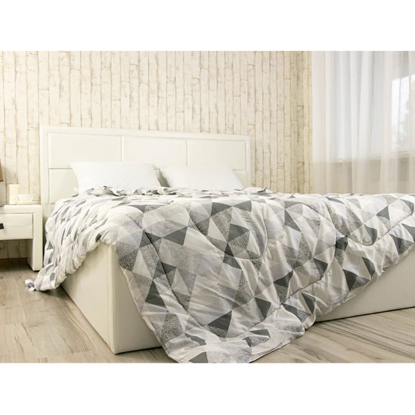 Демисезонное силиконовое одеяло "Абстракция" в полиэстере 172х205 см -
                                                        Фото 5