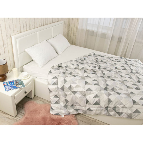 Демисезонное силиконовое одеяло "Абстракция" в полиэстере 172х205 см -
                                                        Фото 6