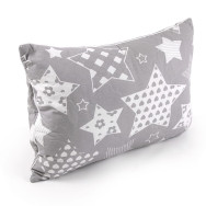 Подушка 50х70 силіконова стьобана на блискавці