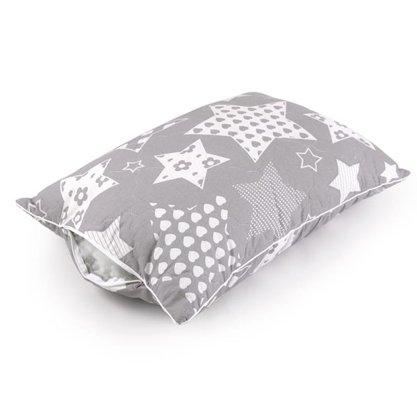 Подушка 50х70 силіконова стьобана на блискавці -
                                                        Фото 3