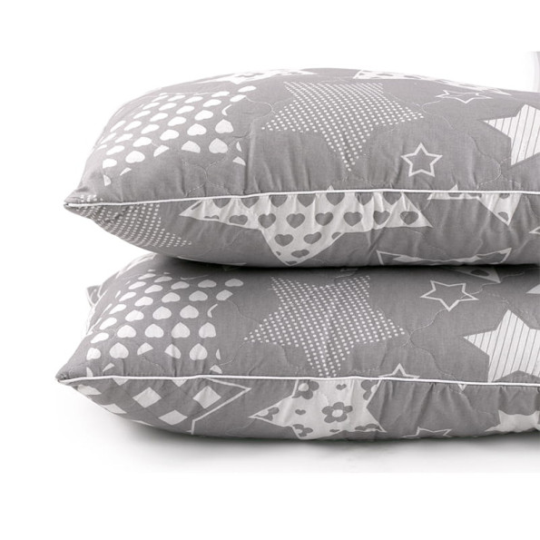 Подушка 50х70 силіконова стьобана на блискавці -
                                                        Фото 6