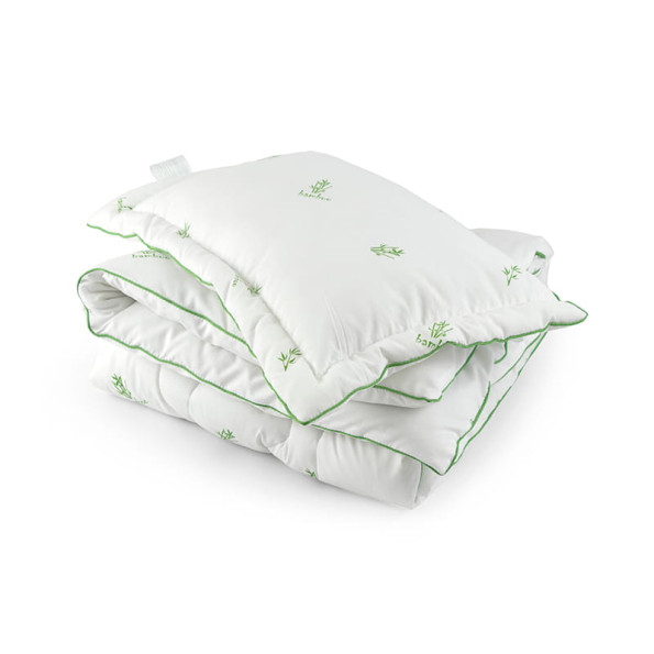 Детское бамбуковое одеяло Bamboo Style 105х140 см с подушкой 40х60 см -
                                                        Фото 2