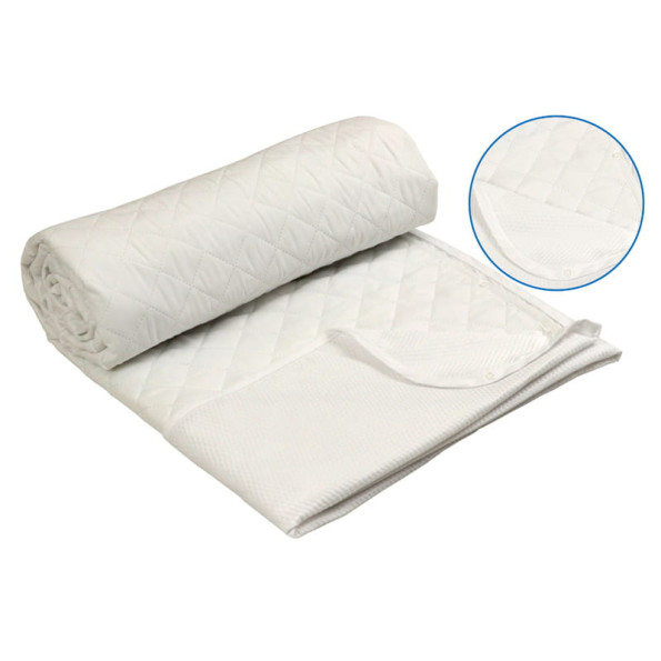 Ковдра 140х205 "Summer duet white" з простирадлом