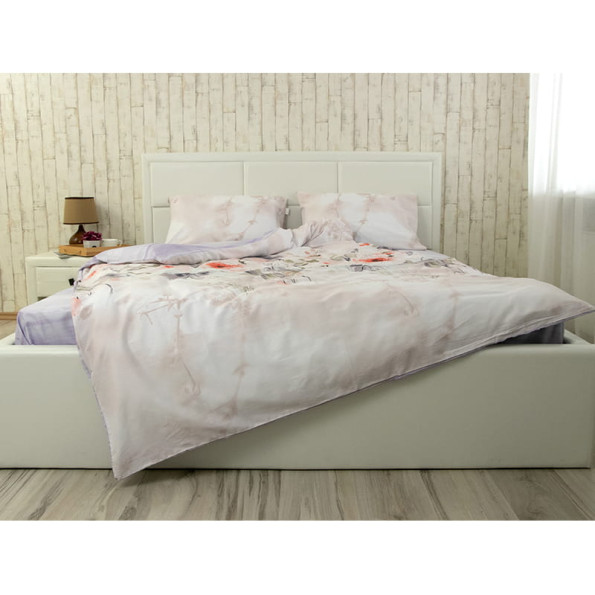 Комплект постельного белья "Flowers" полуторный (50х70) -
                                                        Фото 2