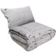 Демисезонное силиконовое одеяло "Grey" 140х205 см с подушкой 50х70 см -
                                                        Фото 1