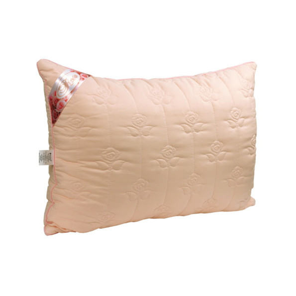 Подушка "Rose" с волокном Роза розовая 50х70 см