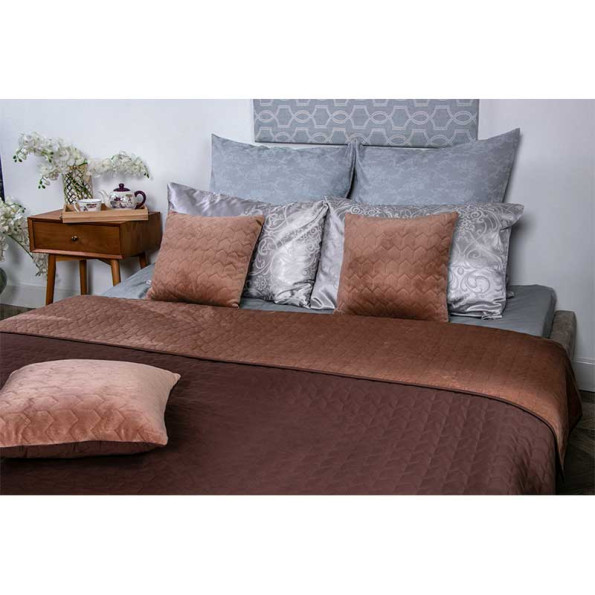 Покрывало велюр Коричневое 150х220 -
                                                        Фото 8