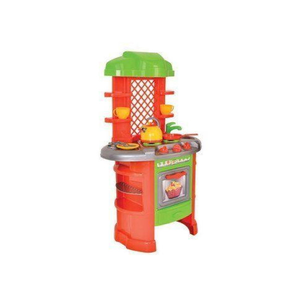 Кухня помаранчева із зеленим ТехноК