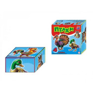 Кубики Птицы ТехноК (4 кубика)