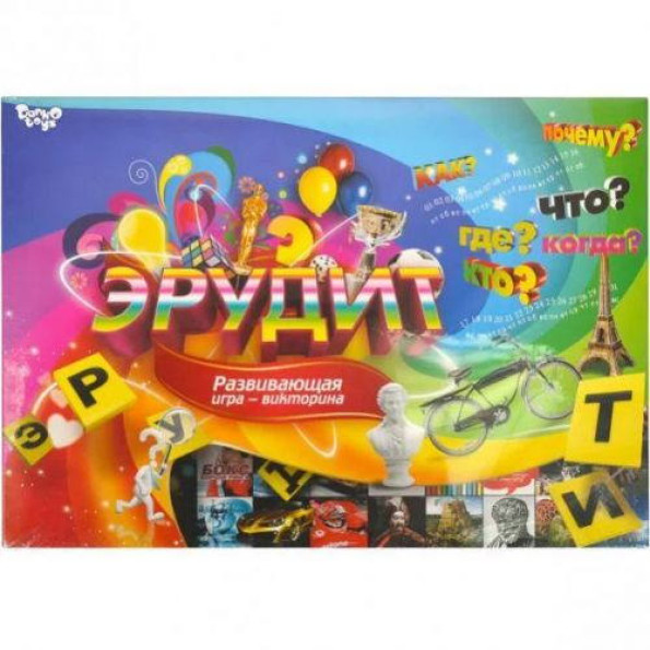 Настольная игра Эрудит, детская Настольная игра Эрудит, детская