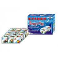 Кубики Английский алфавит ТехноК, 12 кубиков