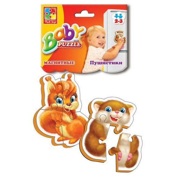 Бэби пазл маленькие зверушки Бэби пазл маленькие зверушки