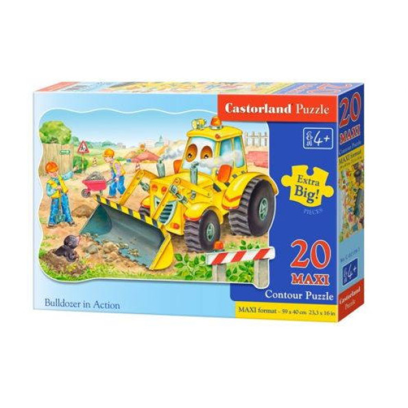 Пазли Максі Будівництво, 20 елементів Пазли Максі Будівництво, 20 елементів