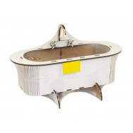 Деревянная ванночка для кукол, детская