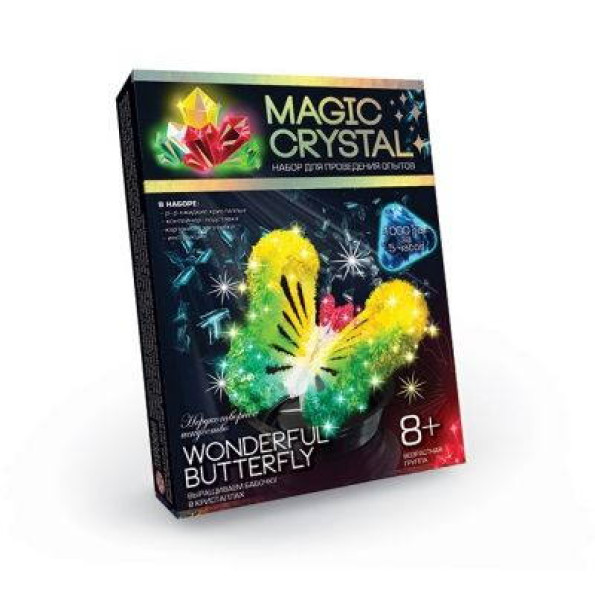 Набір для проведення дослідів MAGIC CRYSTAL Метелик Набір для проведення дослідів MAGIC CRYSTAL Метелик