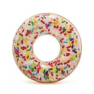 Надувной круг Пончик с присыпкой (114 см)