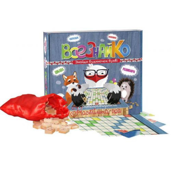 Настільна гра Всезнайка, дитяча