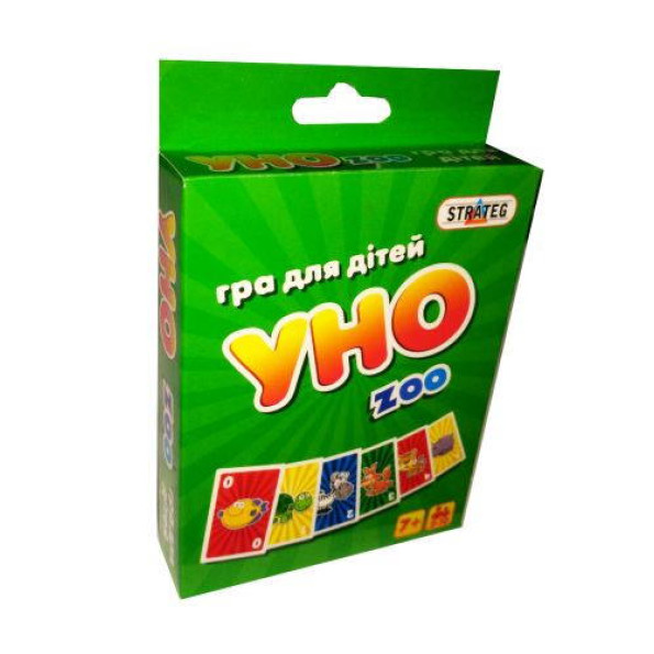 Карточная игра УНО Зоо