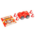 Игрушка-конструктор Автоклуб, 18 деталей (красный), детский