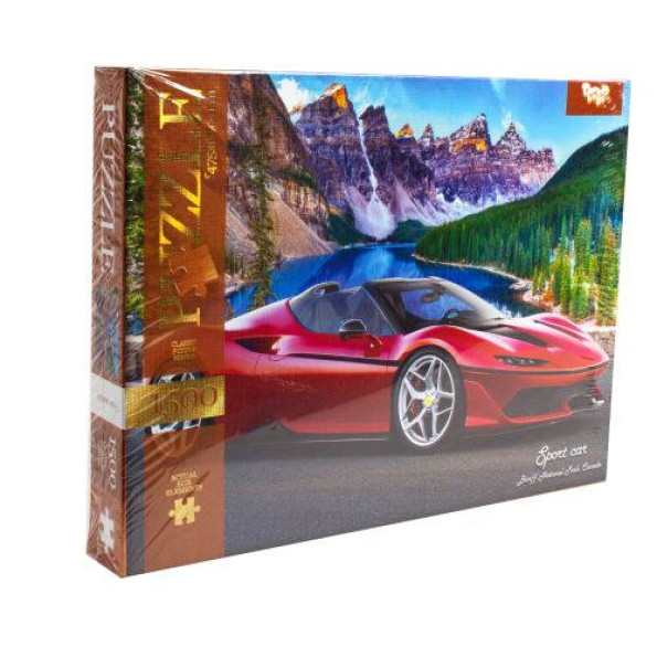 Пазли Суперкар, Національний парк Банф, Канада, 1500 елементів Пазли Суперкар, Національний парк Банф, Канада, 1500 елементів