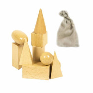 Деревянные блоки Монтессори, 10 деталей