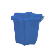 Ведро большое Цветочек (синее)