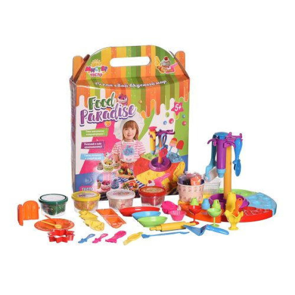 Великий набір для ліплення Містер Тісто: Food Paradise Великий набір для ліплення Містер Тісто: Food Paradise