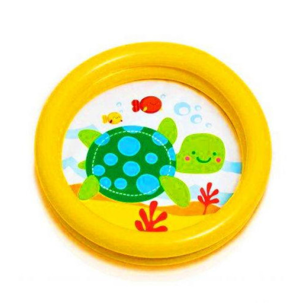 Маленький детский надувной бассейн 20 л Черепаха