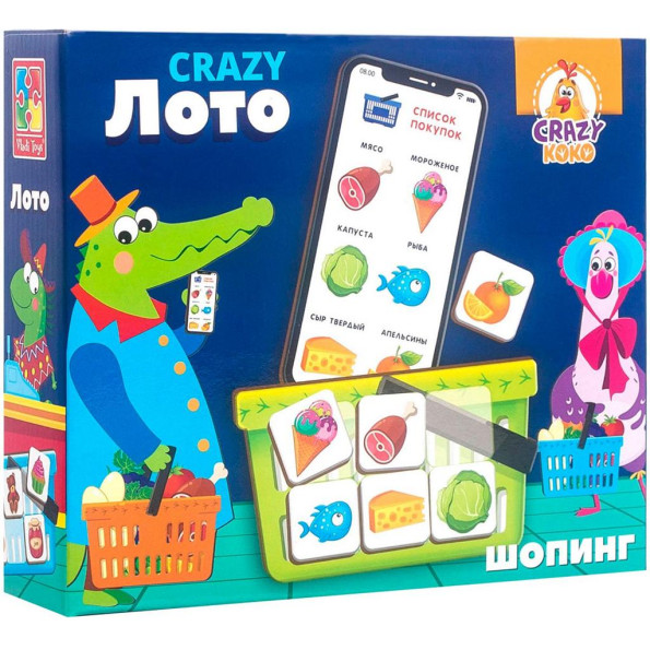 Настольная игра Crazy лото 