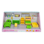 Набор мебели для кукол (спальня) 7 деталей 