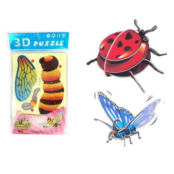 3D пазл Комахи 3D пазл Комахи