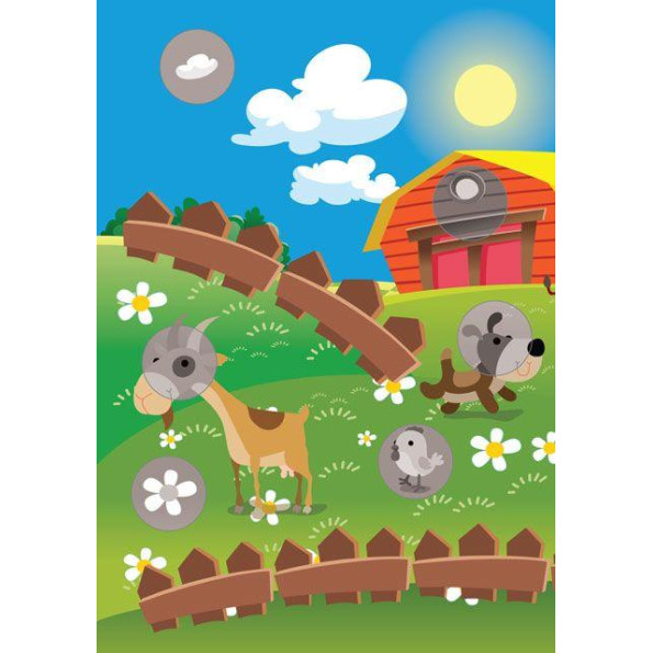 Книга-гра з наклейками Книга-гра з наклейками