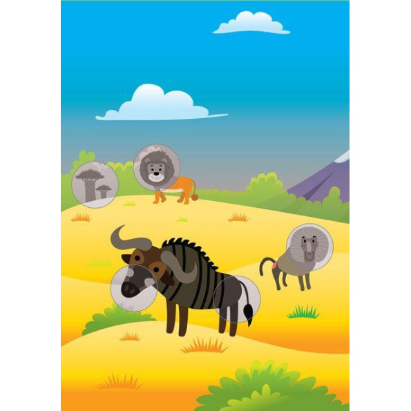 Книга-игра с наклейками 