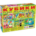 Кубики Рідні мультики, 6 кубиків