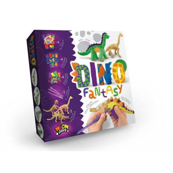 Набір креативного творчості Dino Fantasy 18 елементів, дитячий Набір креативного творчості Dino Fantasy 18 елементів, дитячий