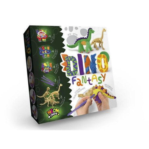 Набор креативного творчества Dino Fantasy 18 элементов Набор креативного творчества Dino Fantasy 18 элементов