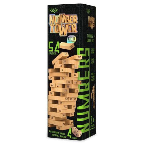 Настольная игра Number Tower рус Настольная игра Number Tower рус