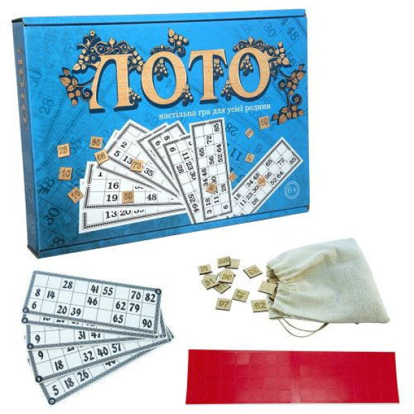 Детская настольная игра Лото Детская настольная игра Лото