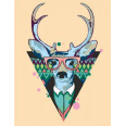 Картина по номерам Cool deer