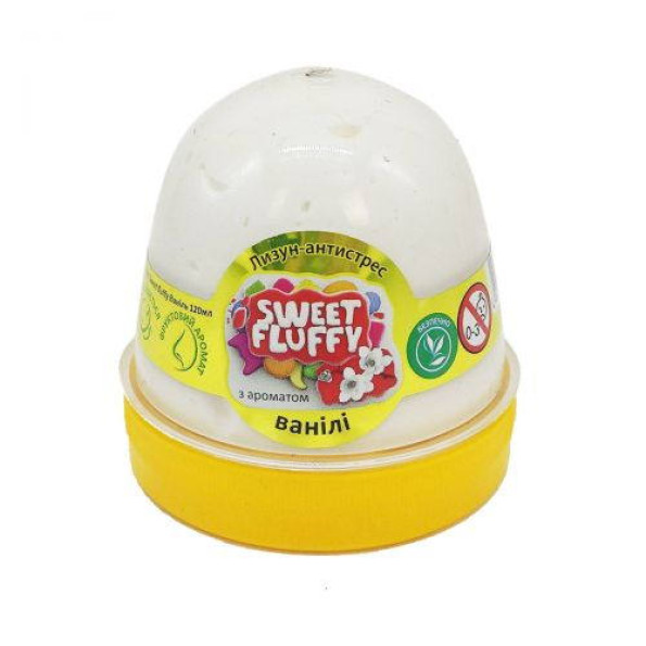 Лизун-антистресс Sweet fluffy: Ваниль 120 мл Лизун-антистресс Sweet fluffy: Ваниль 120 мл