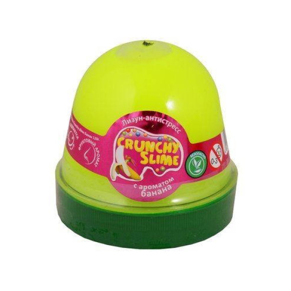 Лизун-антистресс Crunchy Slime: Банан 120 г Лизун-антистресс Crunchy Slime: Банан 120 г