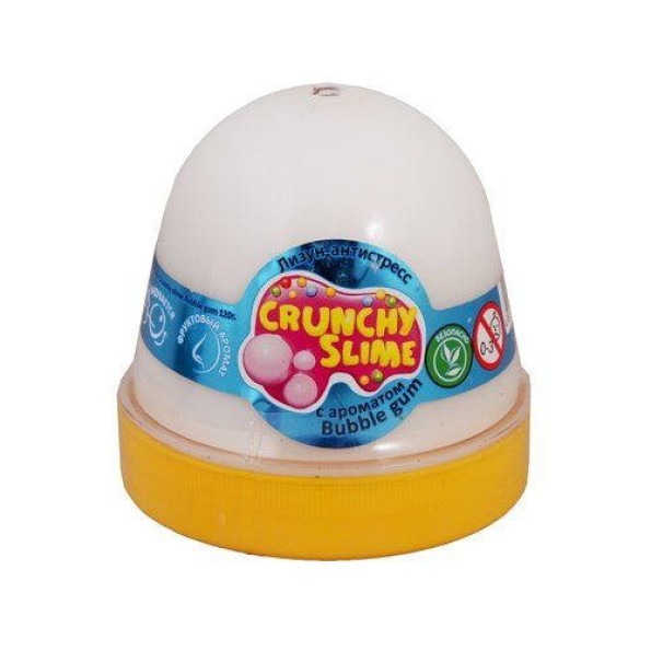 Лизун-антистрес Crunchy Slime: Bubble gum 120 г Лизун-антистрес Crunchy Slime: Bubble gum 120 г