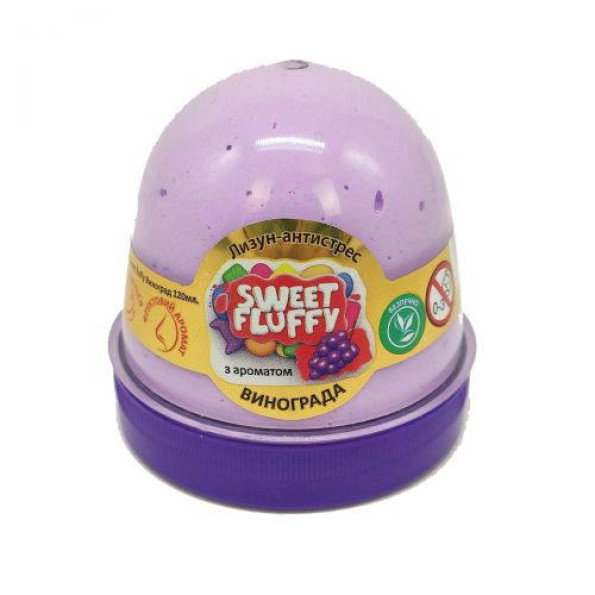 Лизун-антистрес Sweet fluffy: Виноград 120 мл Лизун-антистрес Sweet fluffy: Виноград 120 мл