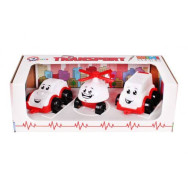 Игрушка мини транспорт, 3 элемента