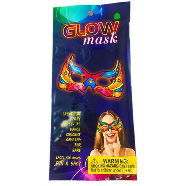 Неонова маска Glow Mask: Маскарад