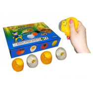 Набір антистрес іграшок Яйце з курчам, 12 штук